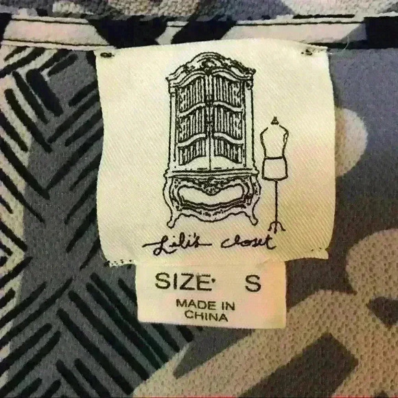 Anthropologie Lili’s Closet Geometric Shift Dress - Picture 7 of 7